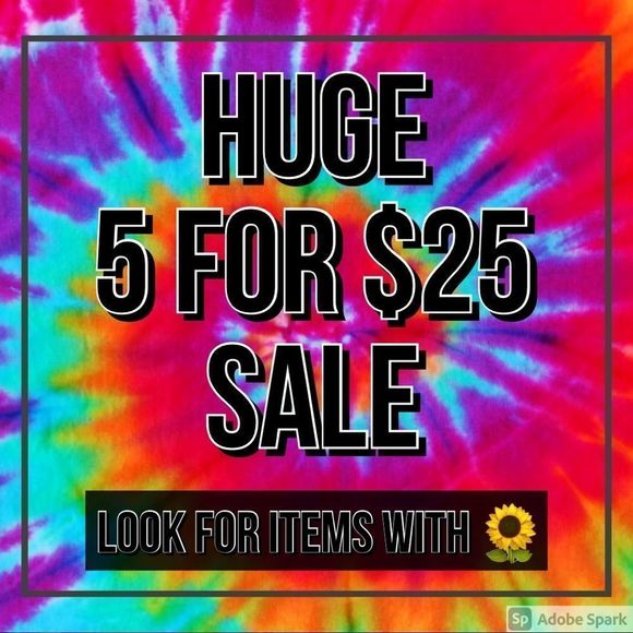 5 FOR $25 SALE!!! SCROLL⬇️ - Picture 1 of 1